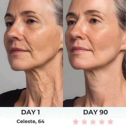 7LED Color Vibrating Neck Device Beauty Gift, neck and face skin massager, 1 piece set portable usb charging, electric Facial ma