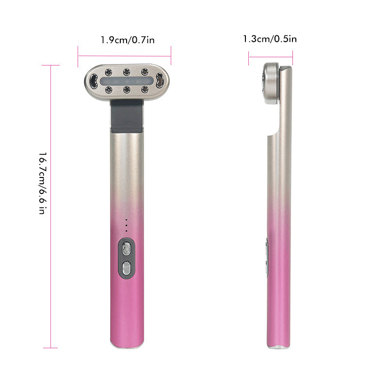 EMS Microcurrent Face Lifting Device Eye Neck Massager LED Beauty Facial Wand Skin Tightening Anti Wrinkle Skin Care Beauty Tool
