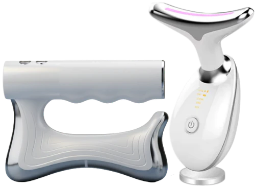 Softens Tight Fascia With EMS and Heat for Visible Firming